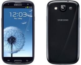Samsung Galaxy S III GT-I9300 16GB サファイアブラック Android 4.0 SIMフリー (並行輸入品の日本国内発送)