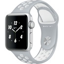 Apple Watch Nike+ 38mm [フラット (Silver) / (White)] ナイキ スポーツ バンド MNRY2
