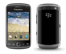 RIM BlackBerry Curve 9380 ブラック/シルバー バンド148 REB71UW キャリアロゴなし SIMフリー (並行輸入品の日本国内発送)