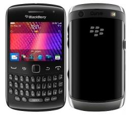 RIM BlackBerry Curve 9360 ブラック/シルバー バンド148 RDD71UW/REM71UW キャリアロゴなし SIMフリー (並行輸入品の日本国内発送)