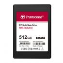 Transcend SSD 512GB 2.5インチ MLC SATA 6GB/s 読込560MB/s 書込530MB/s (Transcend TS512GSSD320)