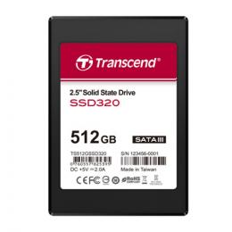 Transcend SSD 512GB 2.5インチ MLC SATA 6GB/s 読込560MB/s 書込530MB/s (Transcend TS512GSSD320)