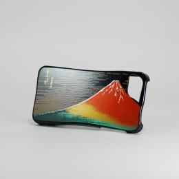 Apple iPhone 5 ケース 赤富士 (日本の伝統美 漆芸 雅 iPhone 5 Cover)