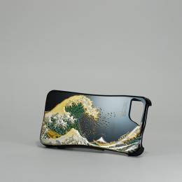 Apple iPhone 5 ケース 波 (日本の伝統美 漆芸 雅 iPhone 5 Cover)