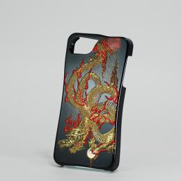 Apple iPhone 5 ケース 龍 (日本の伝統美 漆芸 雅 iPhone 5 Cover)