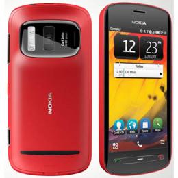 Nokia 808 PureView レッド SIMフリー (並行輸入品の日本国内発送)