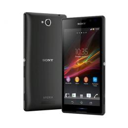 Sony Xperia C C2305 ブラック Android 4.2 SIMフリー (並行輸入品の日本国内発送)