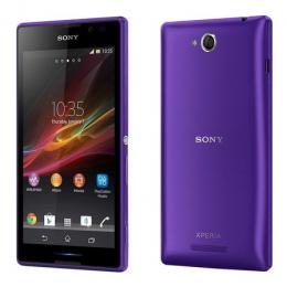 Sony Xperia C C2305 パープル Android 4.2 SIMフリー (並行輸入品の日本国内発送)