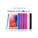 Samsung Galaxy TabPRO 8.4 X-Shaped Hard Plastic Case (Black)