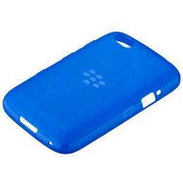 RIM BlackBerry 9720 Soft Shell Pure Blue Translucent 純正ソフトシェルケース半透明ブルー