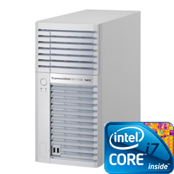 4-core 8-logical-processor Non ECC 16GB HDD 500GBx2 NEC Express5800 GT110b (with ESXi tech-support)