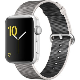 Apple Watch Series 2 42mm [Pearl] Woven Nylon MNT32