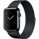 Apple Watch Series 2 42mm [Space Black] Milanese Loop MNU92