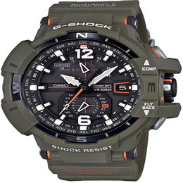 Casio GW-A1100KH-3AJF Gravity Master in Olive Drab Wrist Watch