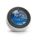 Amazon Echo Spot Alexa Personal Assistant Bluetooth Speaker [White]