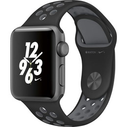Apple Watch Nike+ 38mm [ブラック / クール (Gray)] ナイキ スポーツ バンド MP002