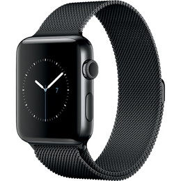 Apple Watch Series 2 42mm [スペース (Black)] ミラネーゼ ループ MNU92