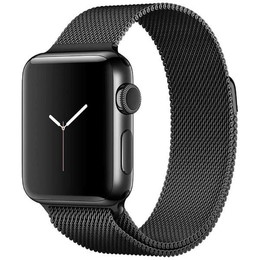 Apple Watch Series 2 38mm [スペース (Black)] ミラネーゼ ループ MNTM2